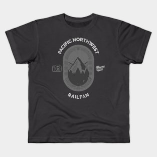 Pacific Northwest Railfan Kids T-Shirt